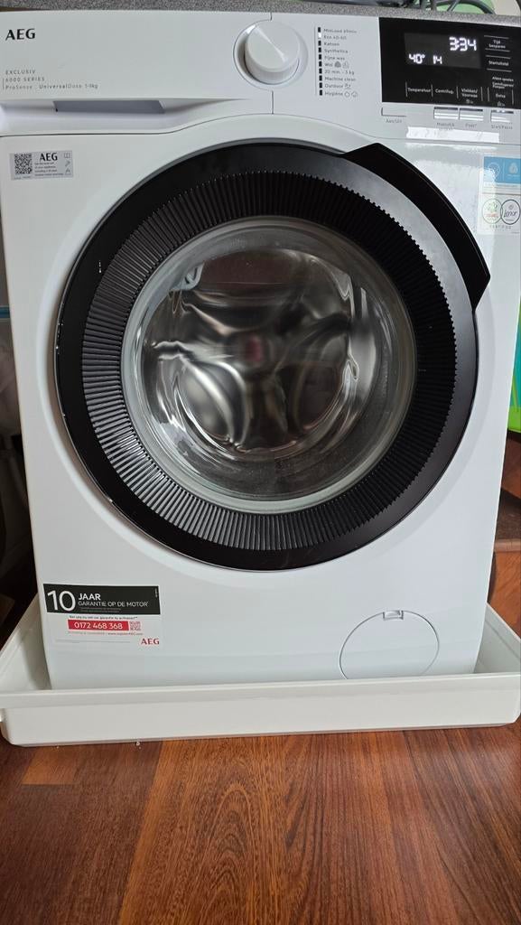 AEG 6000 Series ProSense Wasmachine - Zo goed als nieuw, Witgoed en Apparatuur, Wasmachines, Ophalen, 1200 tot 1600 toeren, 8 tot 10 kg
