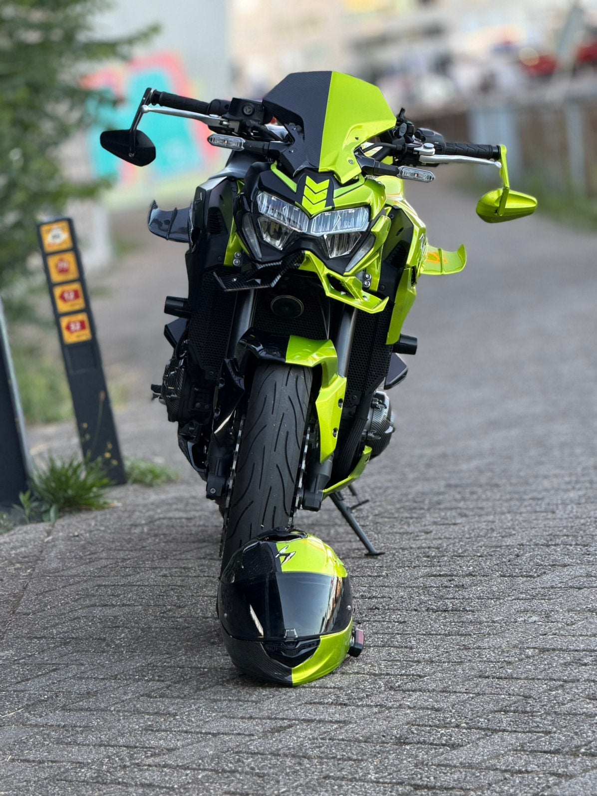 Kawasaki Z900 2022 in perfecte staat, Motoren, Ophalen