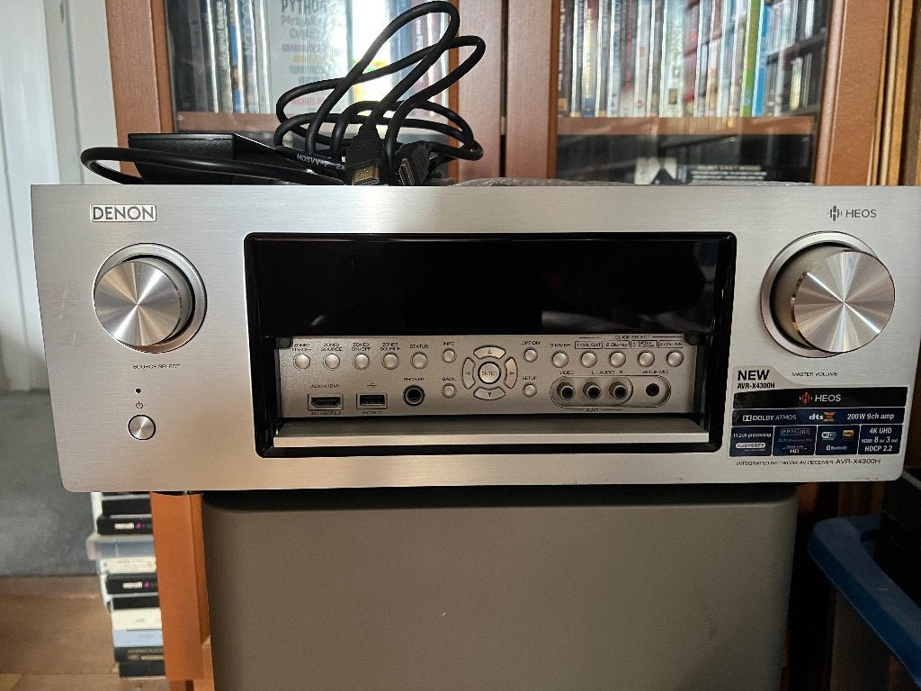 Denon versterker, Ophalen, Zo goed als nieuw, 120 watt of meer, Denon