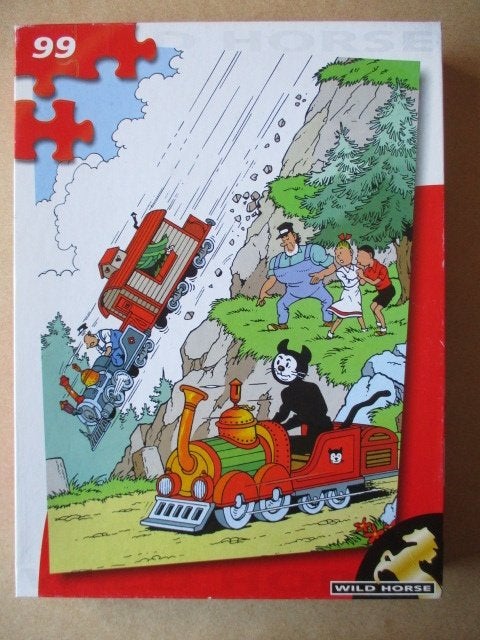 adv10282 suske en wiske puzzel 2, Ophalen, Suske en Wiske, Gebruikt, Boek of Spel