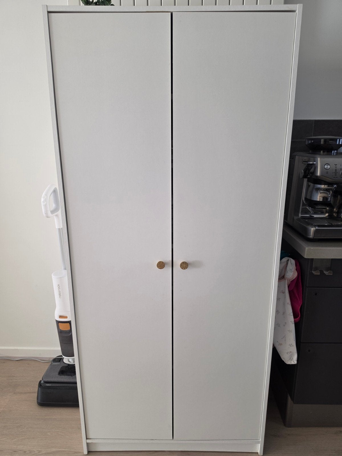 Witte kast met twee deuren IKEA, Ophalen, Gebruikt