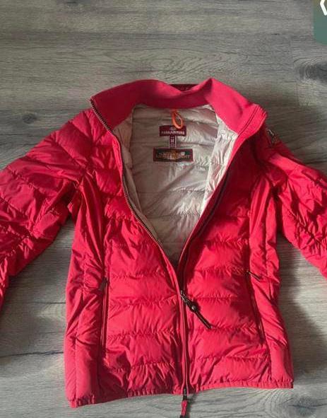 Parajumper jas rood maat m, Ophalen, Gedragen, Maat 36 (S), Rood