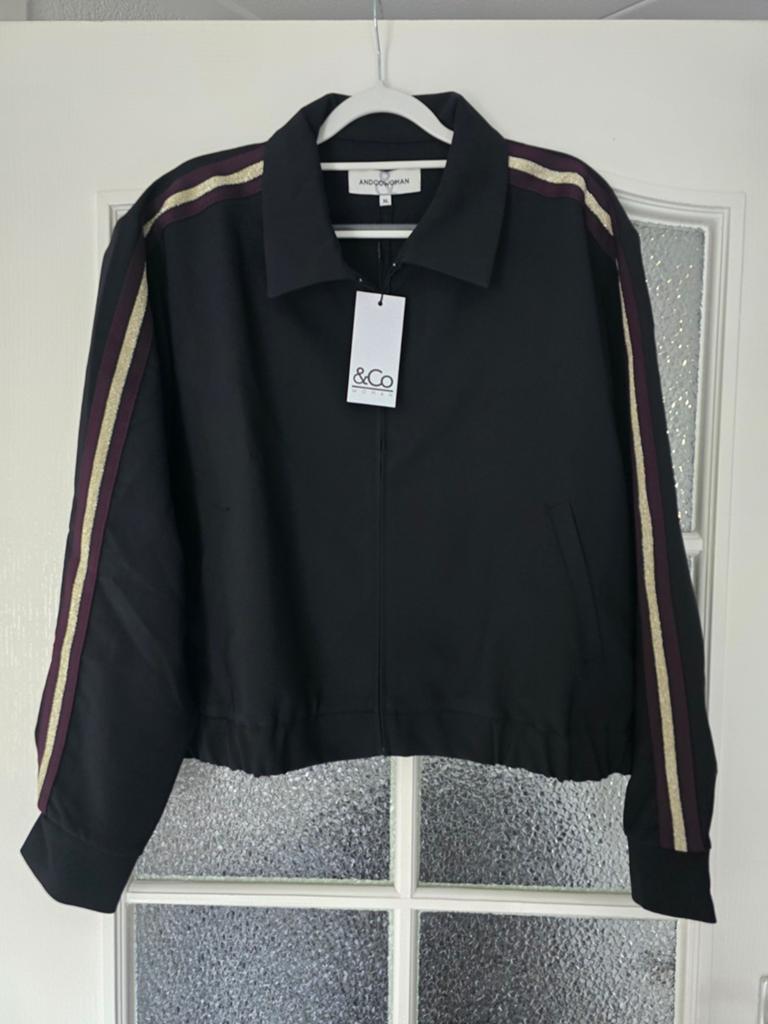 Nieuw &co woman andcowoman and cowoman xl jasje zwart travel, Ophalen of Verzenden, Nieuw, Maat 46/48 (XL) of groter, Zwart