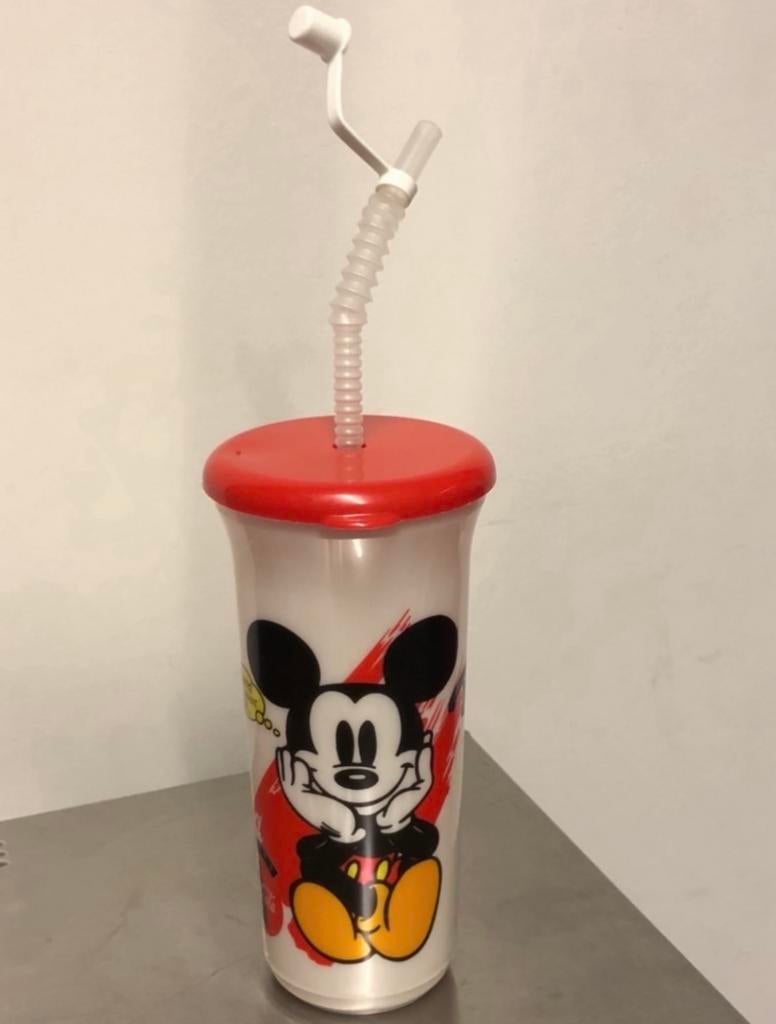 DISNEYLAND U.S.A. PLASTIC BEKER, Ophalen of Verzenden, Overige figuren, Zo goed als nieuw