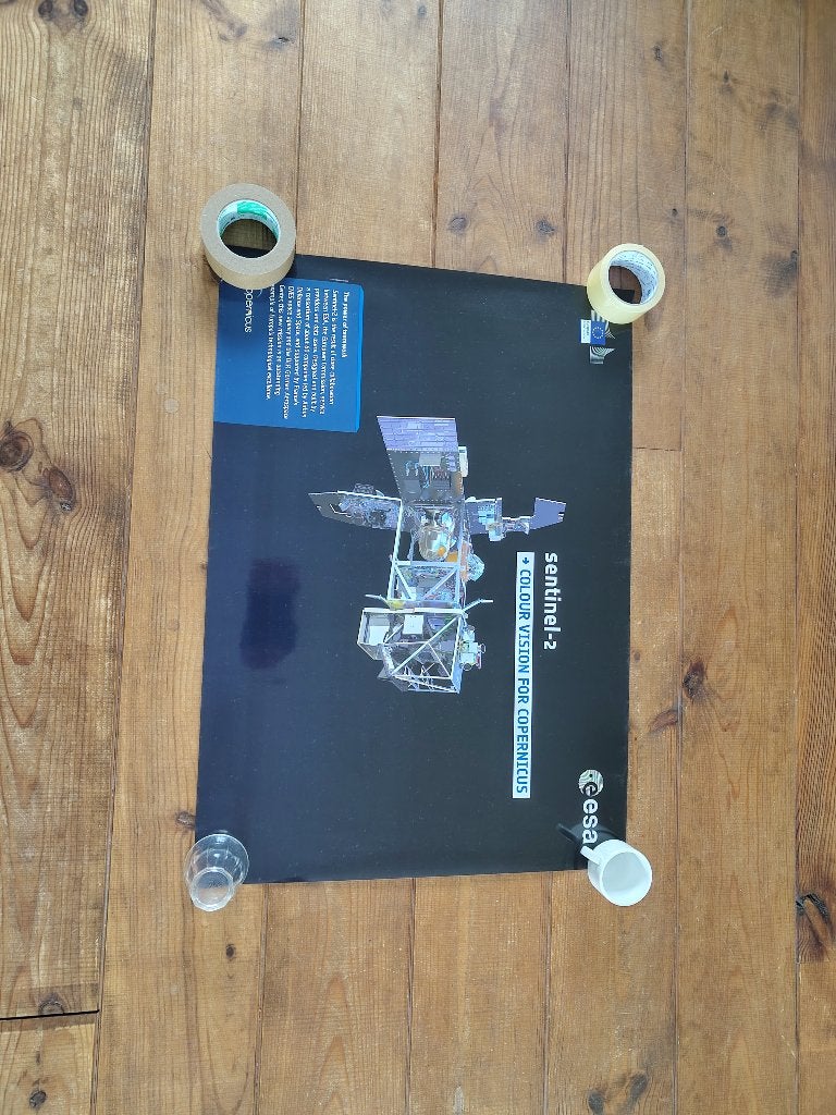 Verschillende ruimtevaart posters van ESA, Ophalen, Gebruikt, Rechthoekig Liggend, A1 t/m A3