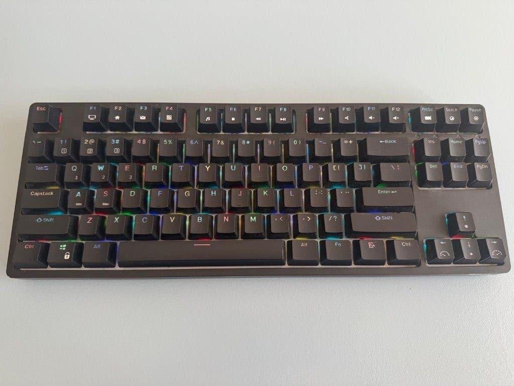 Royal Kludge RK87 TKL Mechanisch Toetsenbord – Draadloos, Ophalen of Verzenden, Zo goed als nieuw, Draadloos, Qwerty