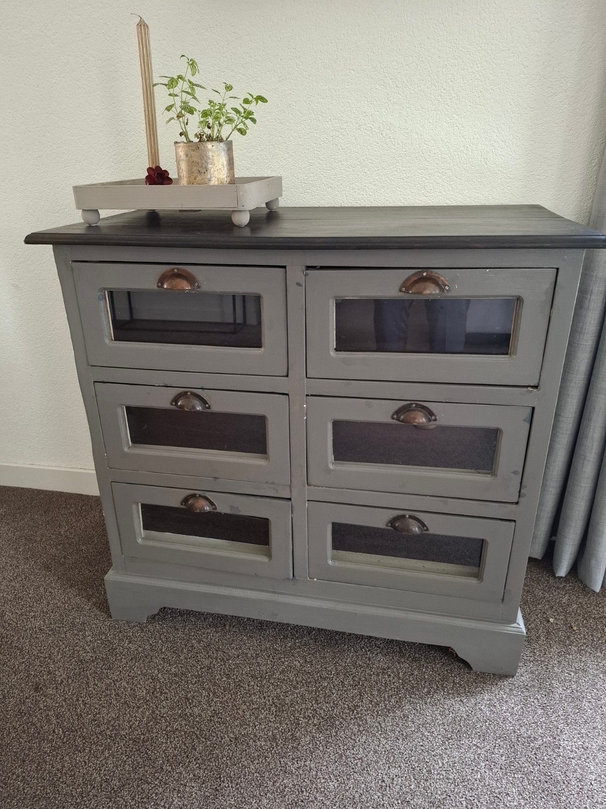 Kast met 6 lades, Huis en Inrichting, Ophalen, Gebruikt, 5 laden of meer, 50 tot 100 cm