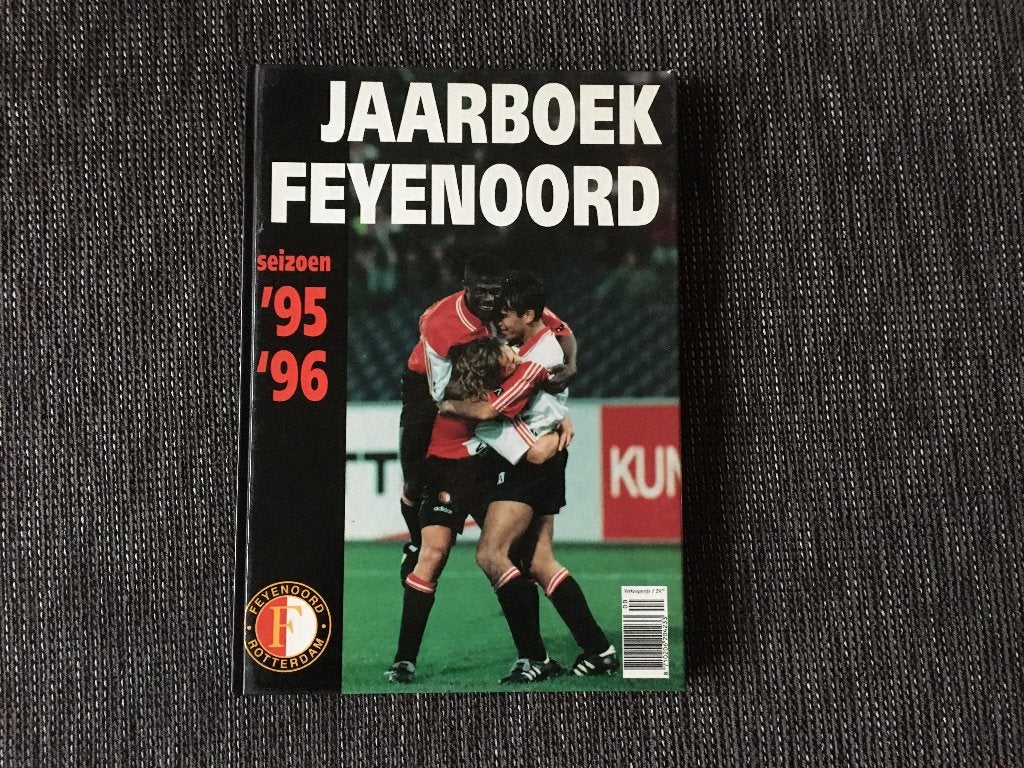 Feyenoord Jaarboek 95/96, Ophalen of Verzenden, Zo goed als nieuw, Feyenoord, Boek of Tijdschrift