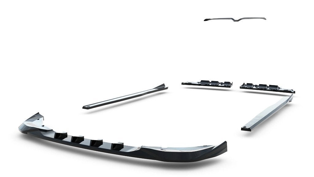 Voorlip spoiler sideskirt diffuser - Mini Cooper JCW F65 25+, Ophalen of Verzenden