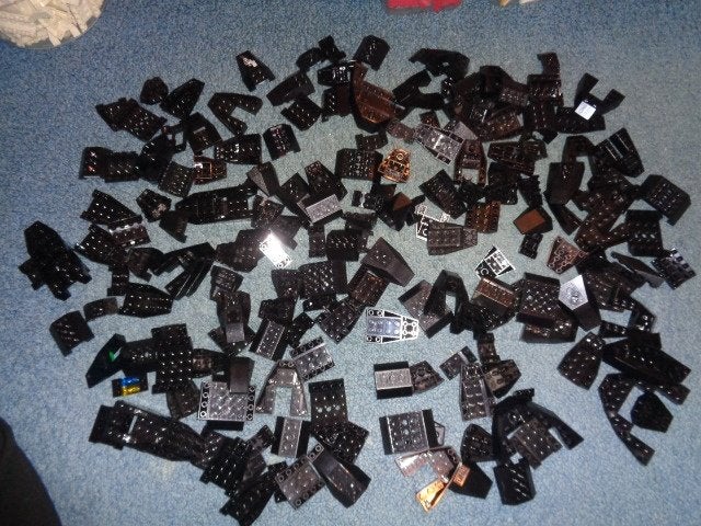 Partij B51=Lego vliegtuig onderdelen, Lego, Lego, Gebruikt, Lego