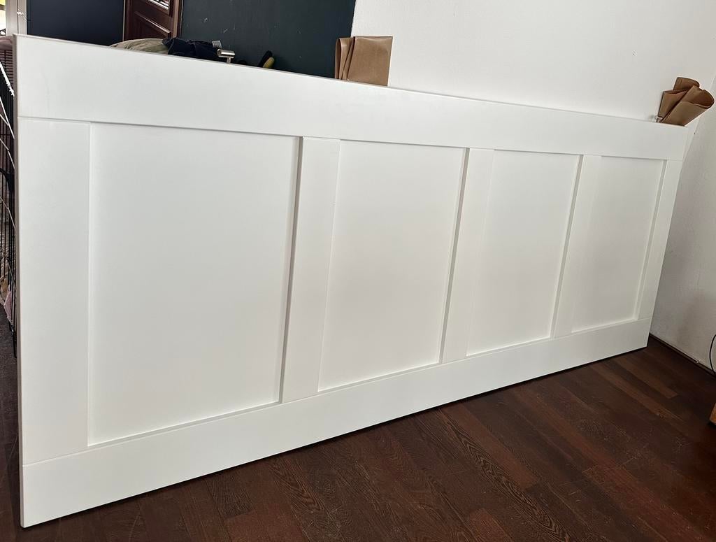 PERTURA Binnendeur opdek rechts wit gegrond 83x203 cm, Ophalen, Zo goed als nieuw, Binnendeur, 200 tot 215 cm