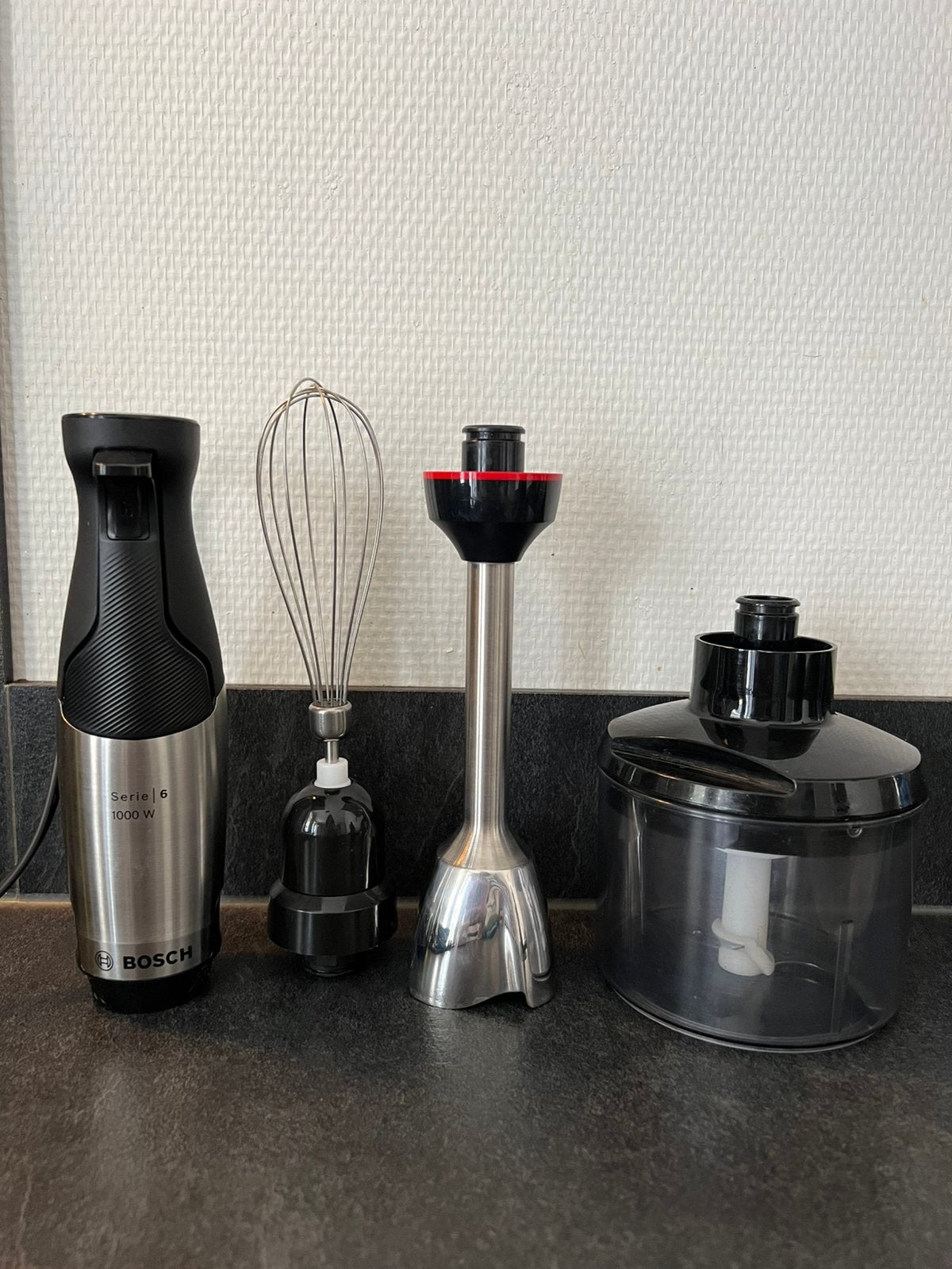 Bosch Serie 6 ErgoMaster Staafmixer/Hand Blender, Ophalen, Zo goed als nieuw, Blender