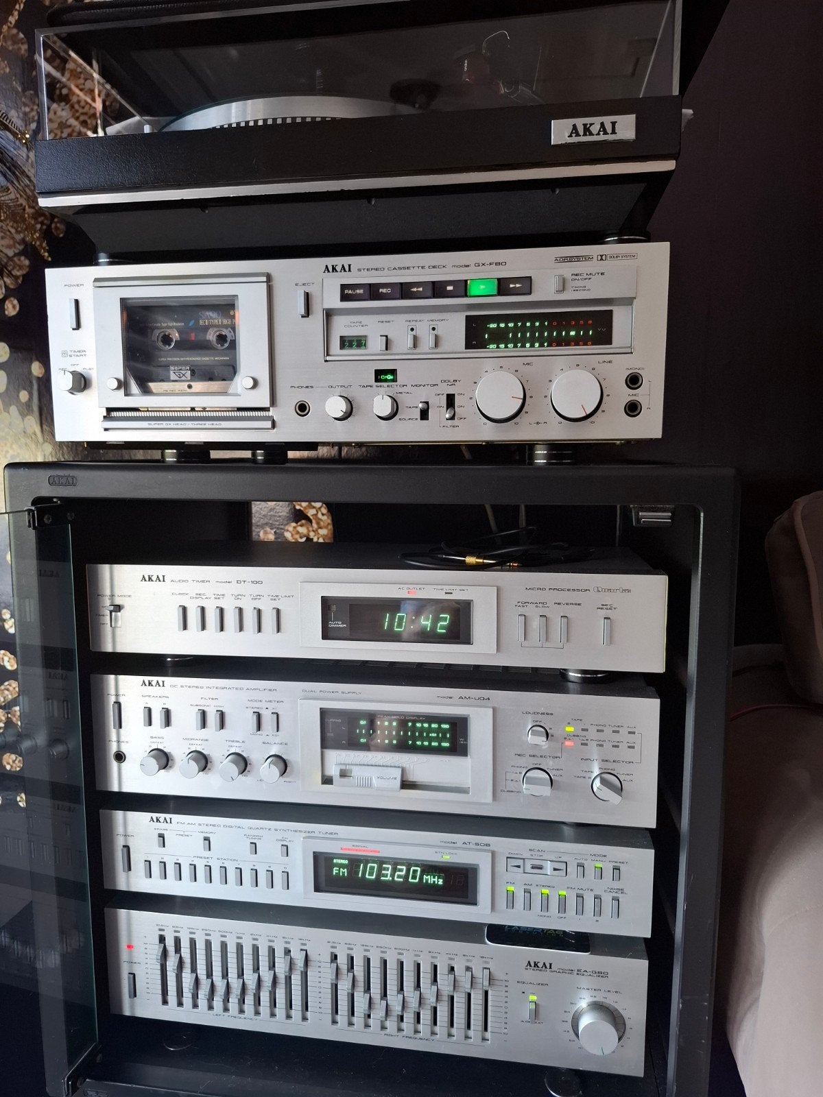 Prachtig Akai set ., Ophalen, Zo goed als nieuw, Akai