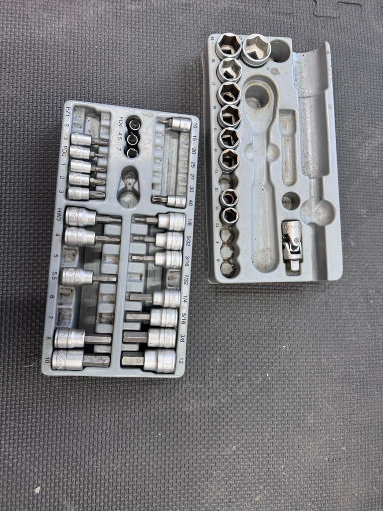Tengtools doppenset inbus en torx, Ophalen of Verzenden, Gebruikt