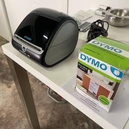 dymo labelprinter 4xl, Computers en Software, Labelprinters, Ophalen of Verzenden, Zo goed als nieuw, Dymo