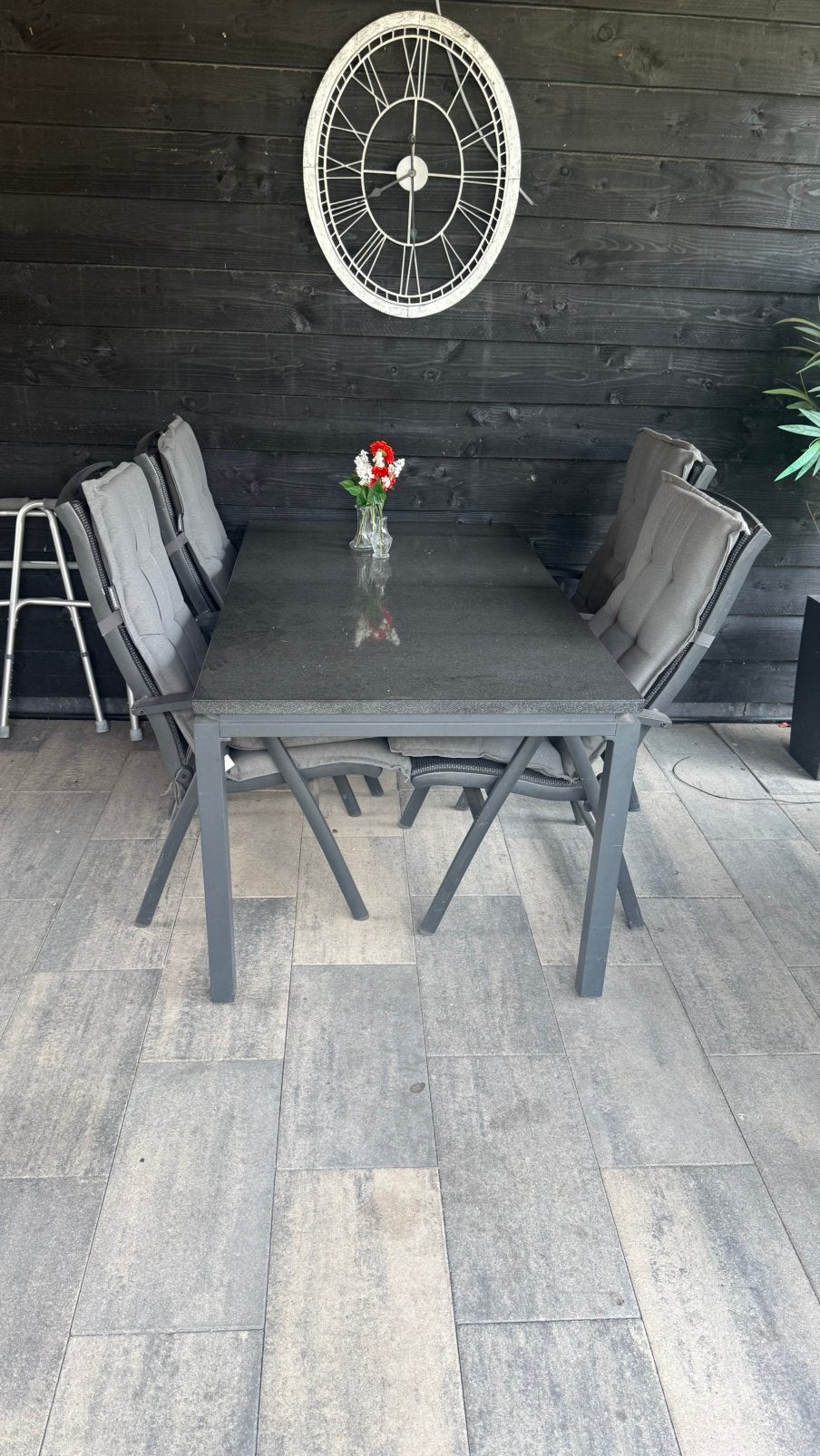 Hartman tuinset, Ophalen, Zo goed als nieuw, Aluminium