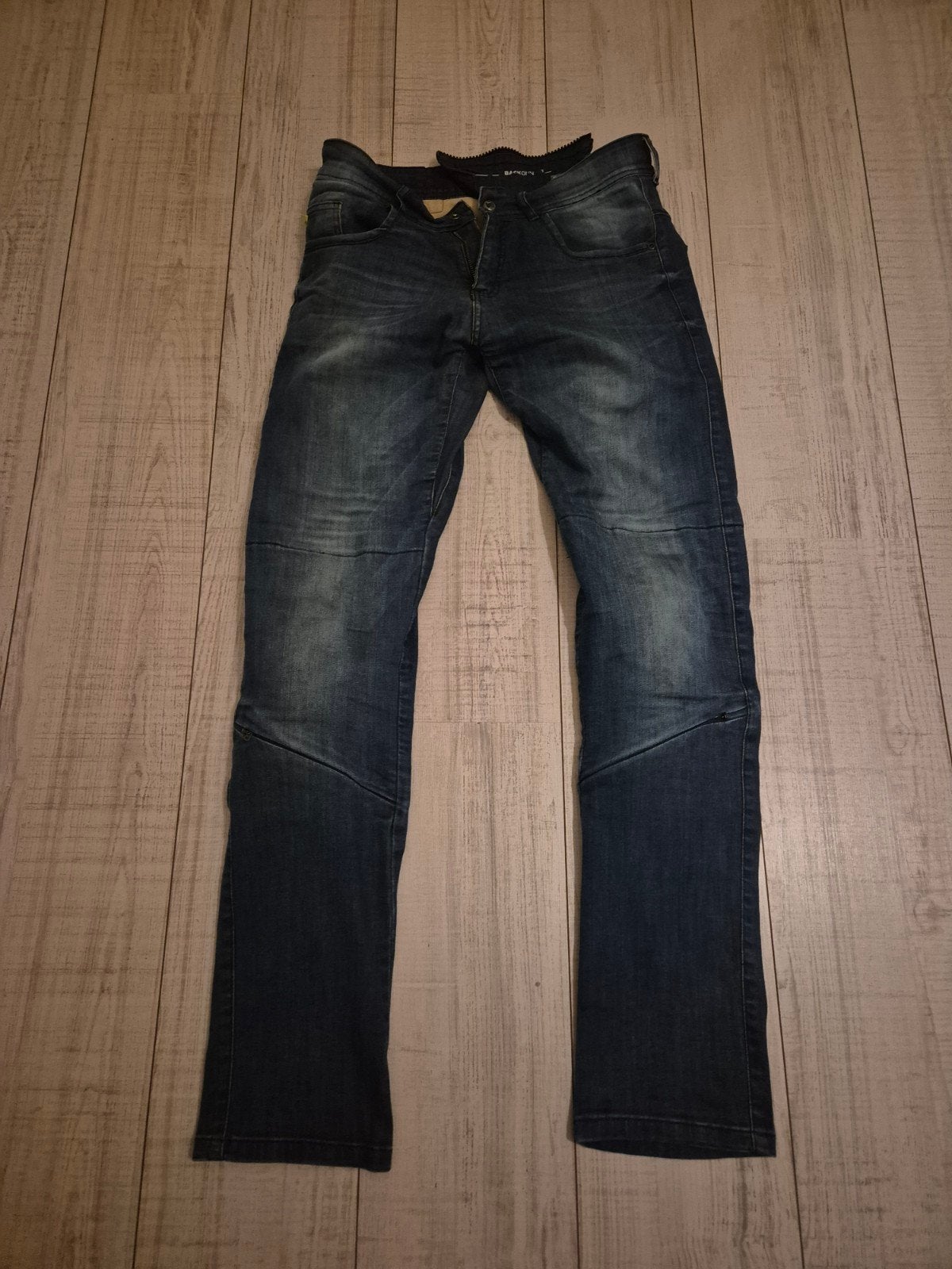 Macna Graphite Motorjeans Maat 32 - Kevlar gevoerd, Heren, Ophalen of Verzenden, Broek | textiel, Tweedehands