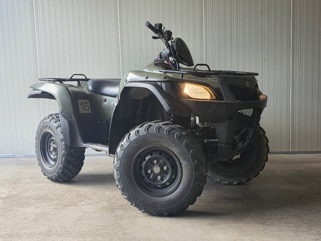 Suzuki KingQuad 500 4x4 Hoge/Lage Gearing Achteruit Automaat, Motoren, Quads en Trikes, 1 cilinder, 493 cc, 12 t/m 35 kW
