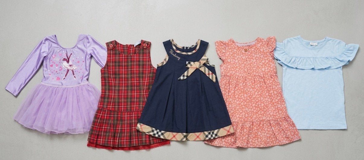 5 Nieuwe merken Meisjes jurkjes maat 104/110, Kinderen en Baby's, Ophalen of Verzenden, Zo goed als nieuw, Meisje, Jurk of Rok