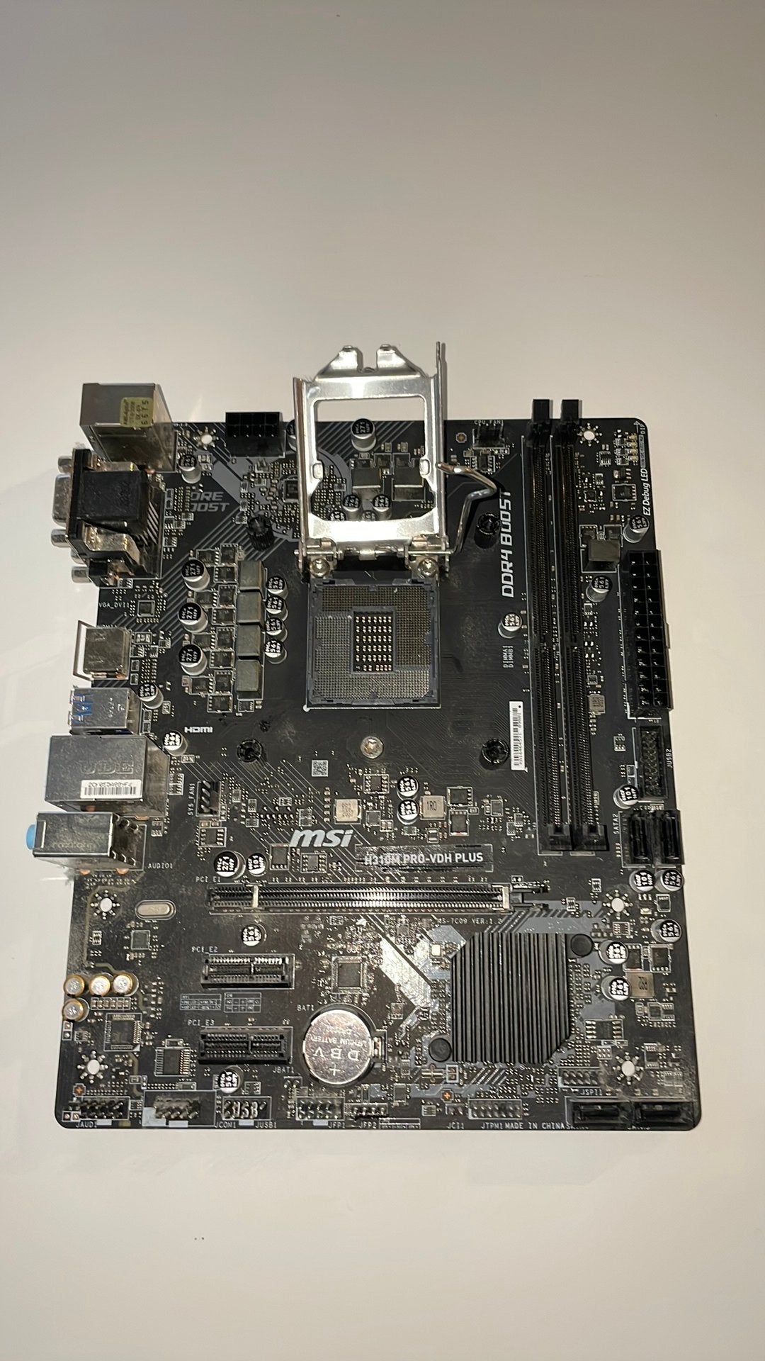 MSI H310M PRO-VDH PLUS moederbord, Computers en Software, Ophalen of Verzenden, Zo goed als nieuw, DDR4