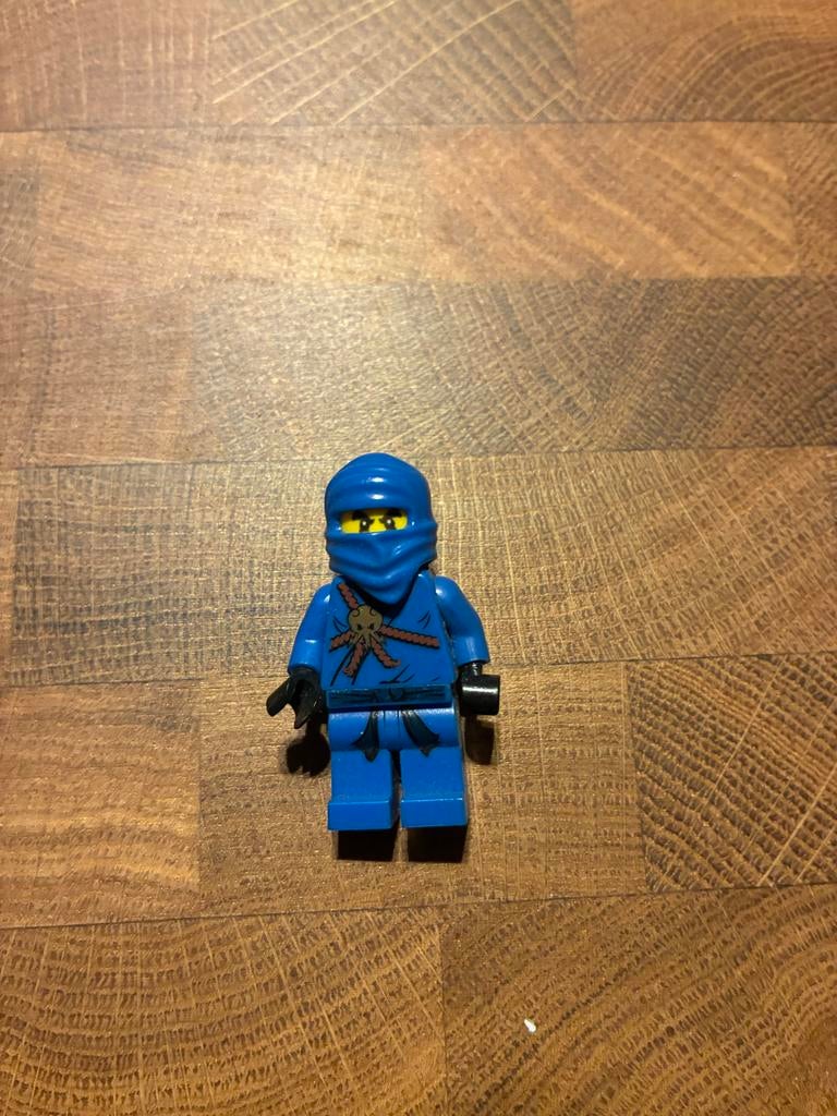 LEGO Ninjago Jay Minifiguur - Blauwe Ninja, Gebruikt, Lego, Ophalen of Verzenden, Minifiguur
