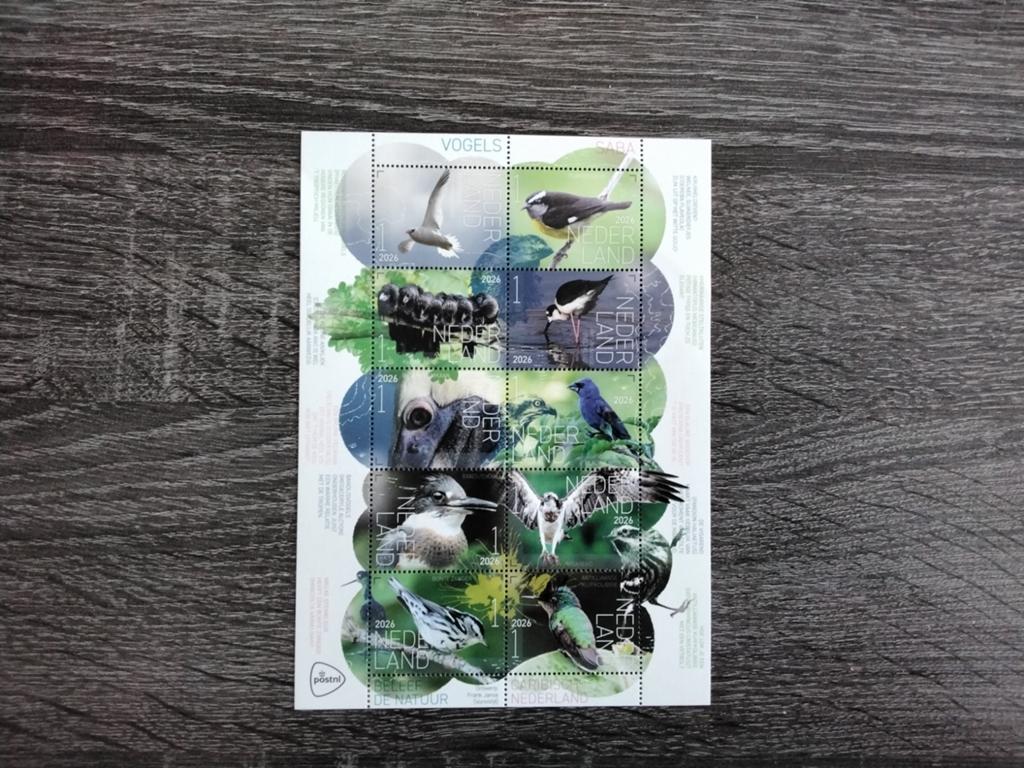 Beleef de Natuur serie zegels 2026 postfris, Postzegels en Munten, Postzegels | Nederland, Verzenden, Na 1940, Postfris