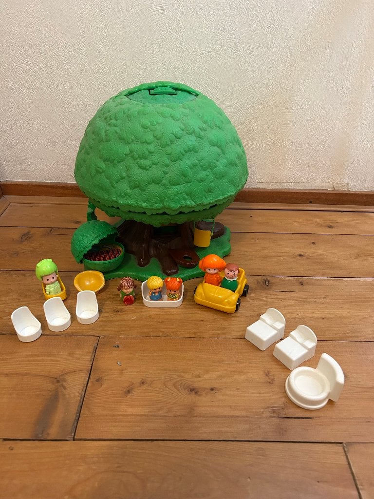 speelgoed vintage speelboom sesamstraat tupperware shape, Ophalen of Verzenden, Gebruikt, Jongen of Meisje