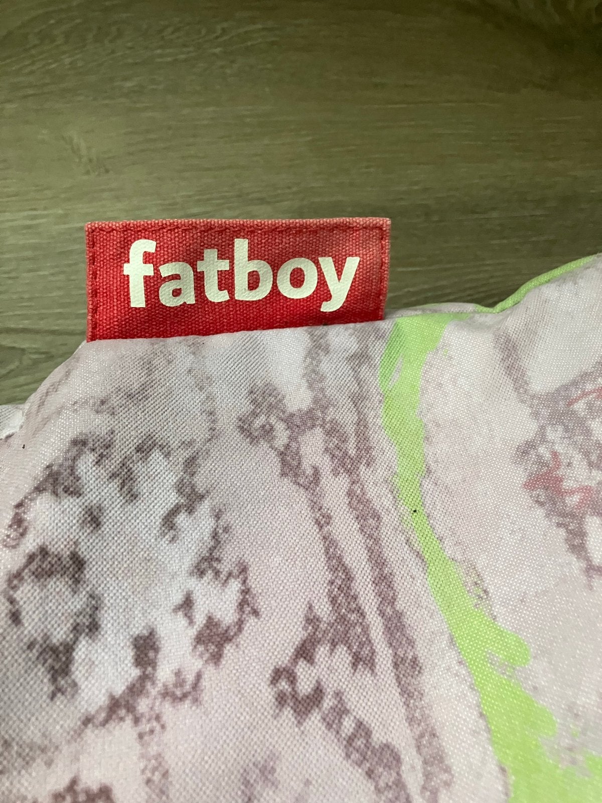 Fatboy Zitzak - Binnen/Buiten - 1x1 meter, Ophalen, Gebruikt, Meerkleurig, Zitzak