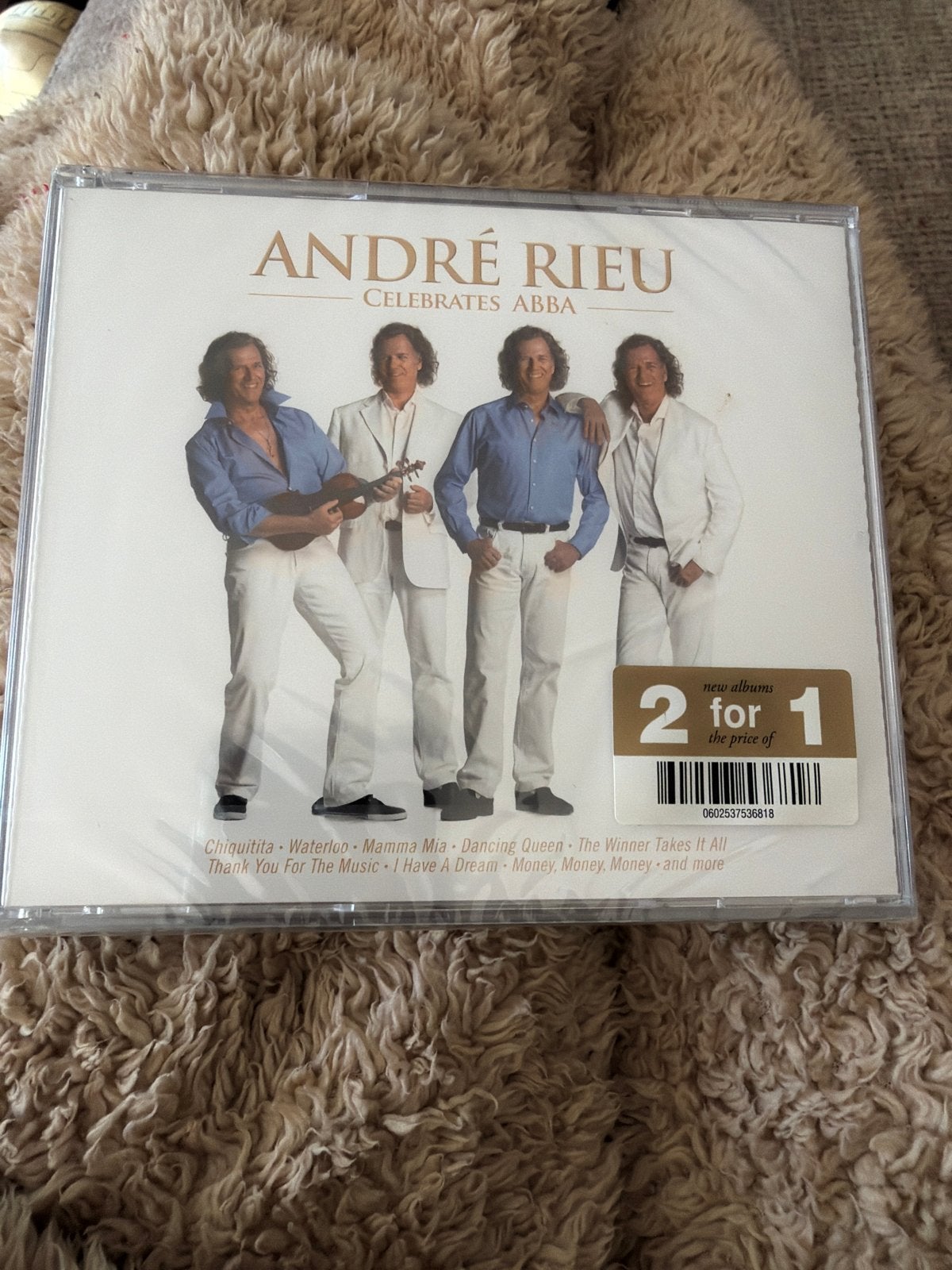 2 nieuwe André Rieu CD's: Celebrates ABBA & Music of the Nig, Ophalen of Verzenden, Nieuw in verpakking