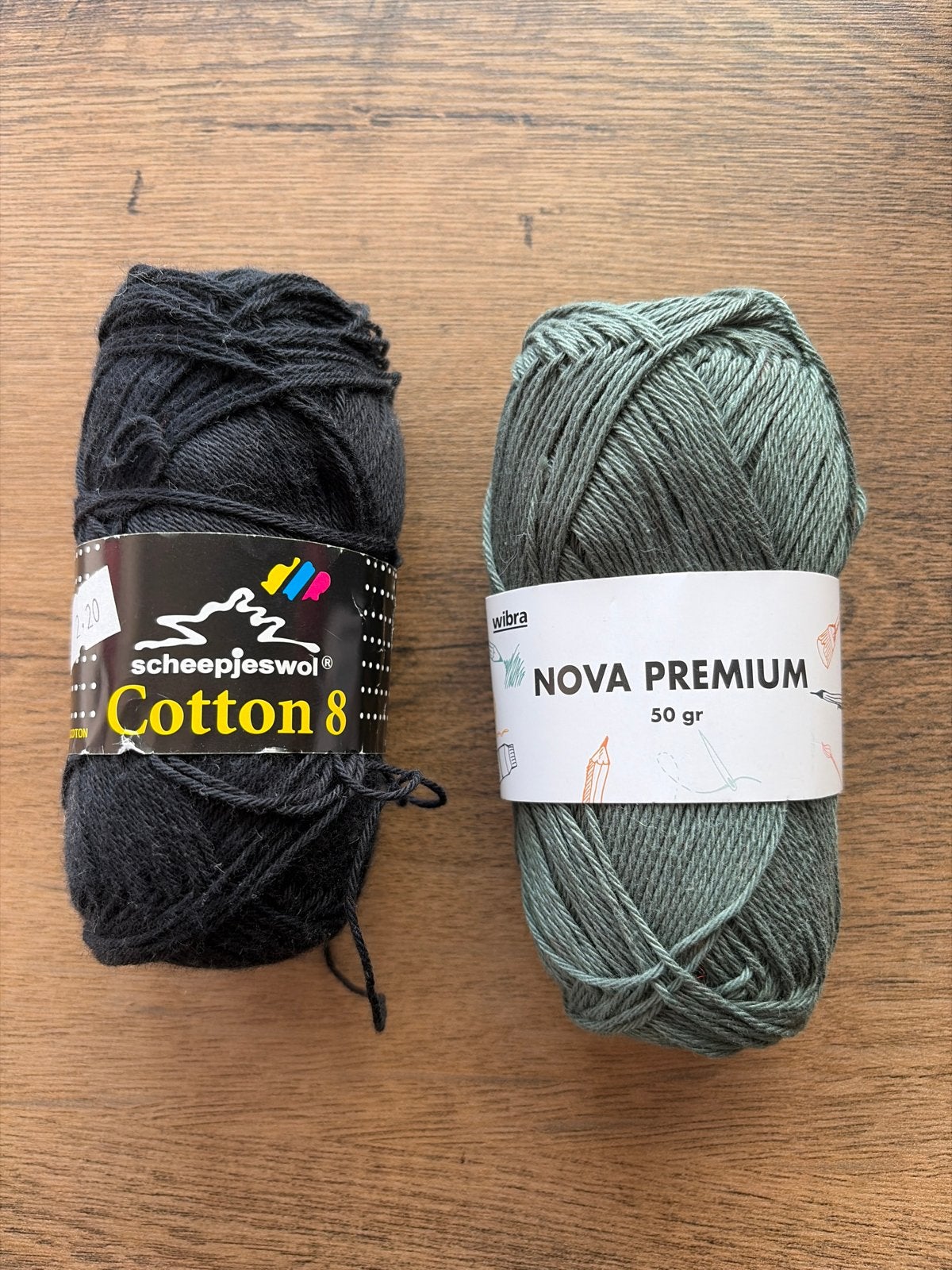 Scheepjeswol Cotton 8 & Wibra Nova Premium garen, Ophalen of Verzenden, Nieuw, Breien of Haken, Wol of Garen