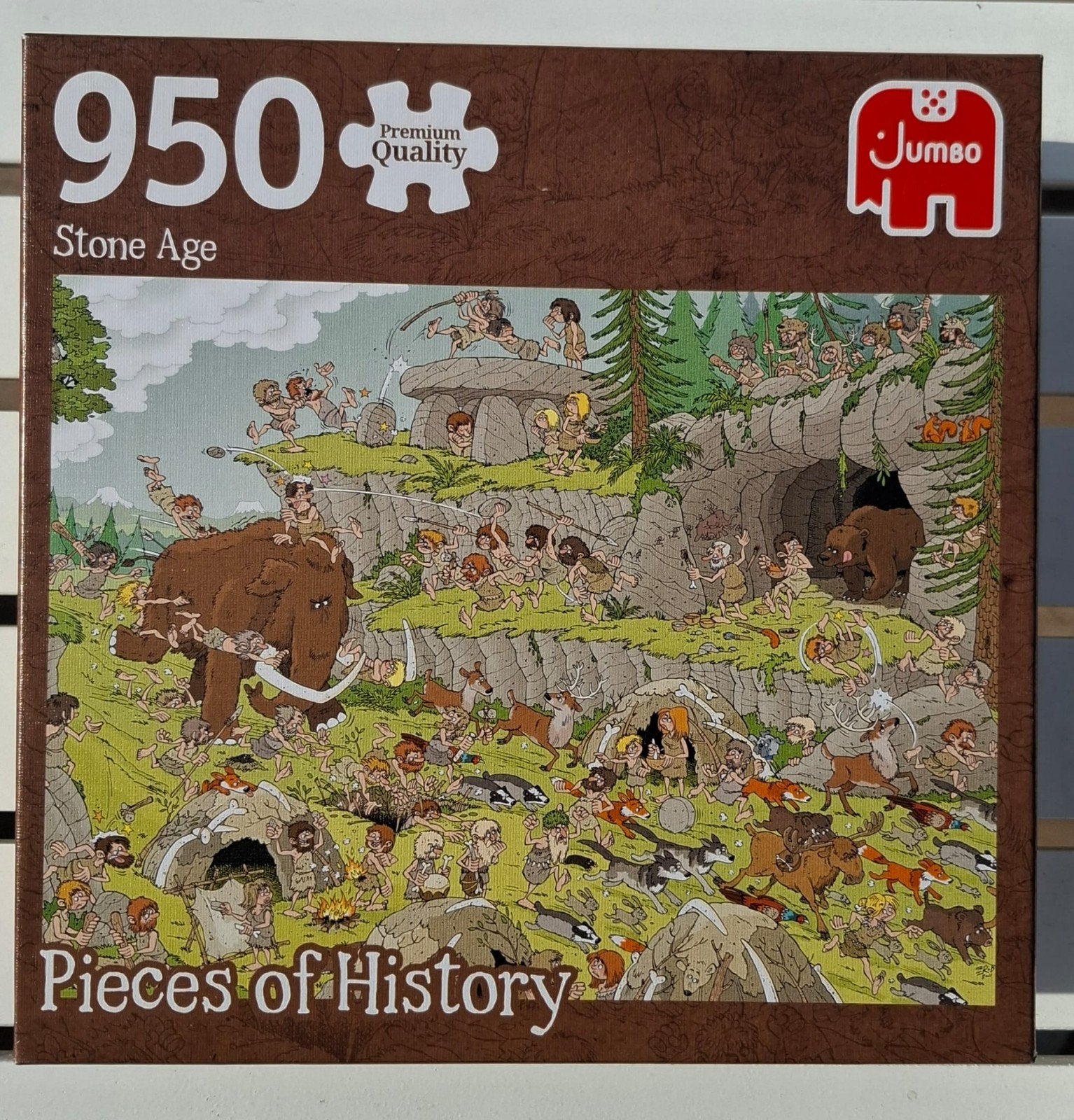 Legpuzzel Stone Age: Pieces of History (950 stukjes), Ophalen, 500 t/m 1500 stukjes, Zo goed als nieuw, Legpuzzel