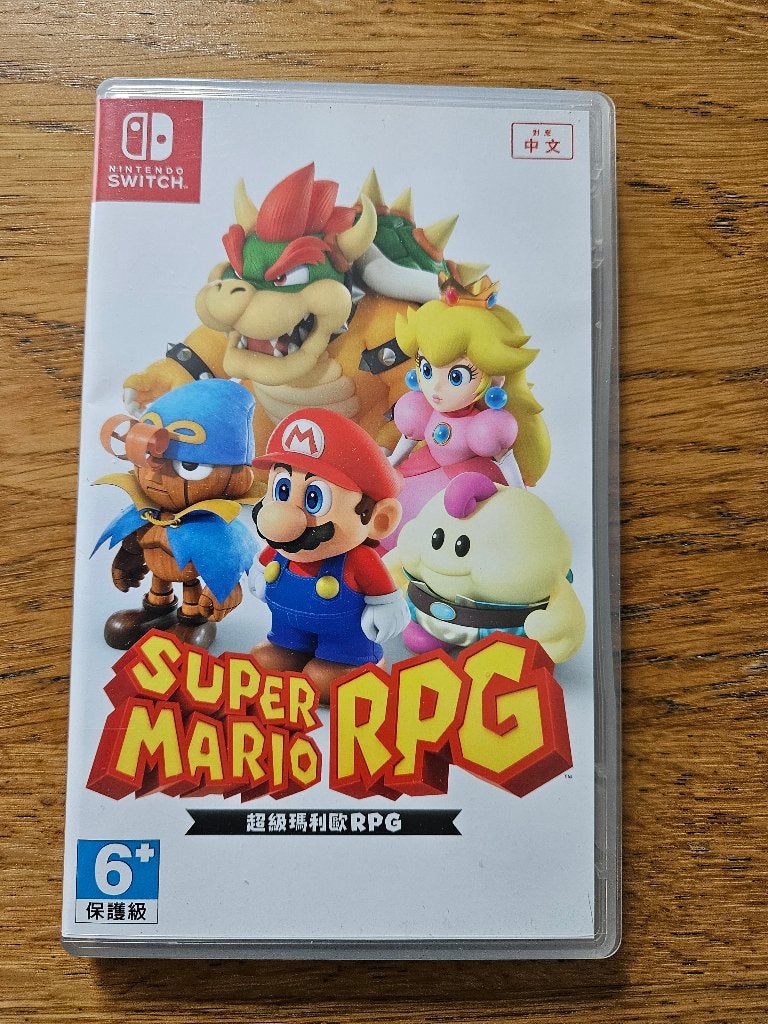 Super Mario RPG Nintendo Switch game (Chinese CHT case), Spelcomputers en Games, 1 speler, Ophalen of Verzenden, Zo goed als nieuw