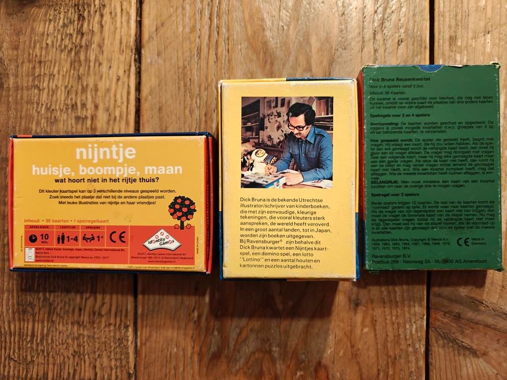 3 Nijntje kaartspellen., Ophalen of Verzenden, Ravensburger., Ravensburger., Ravensburger.