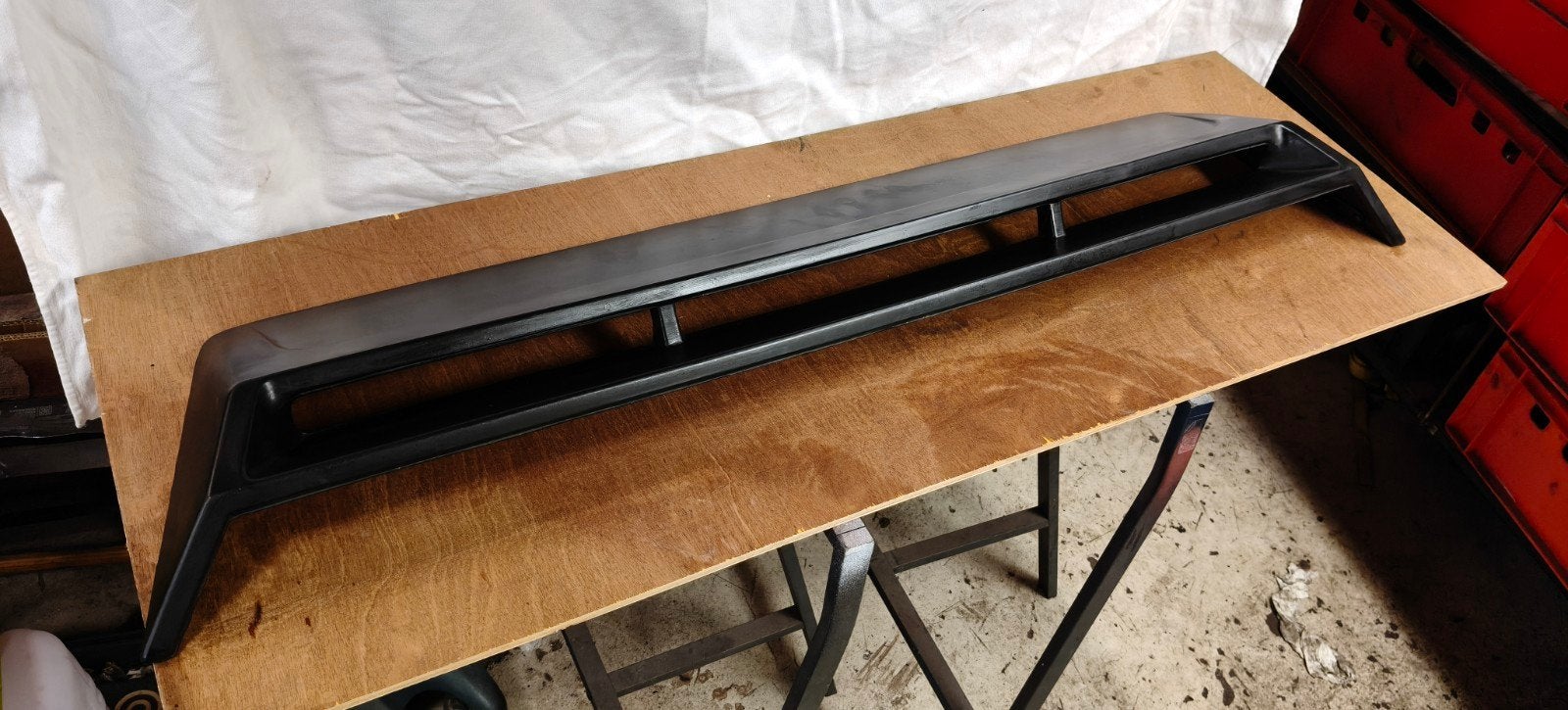 VW Golf 2 Hella achterspoiler 'dubbeldekker' origineel, Ophalen of Verzenden