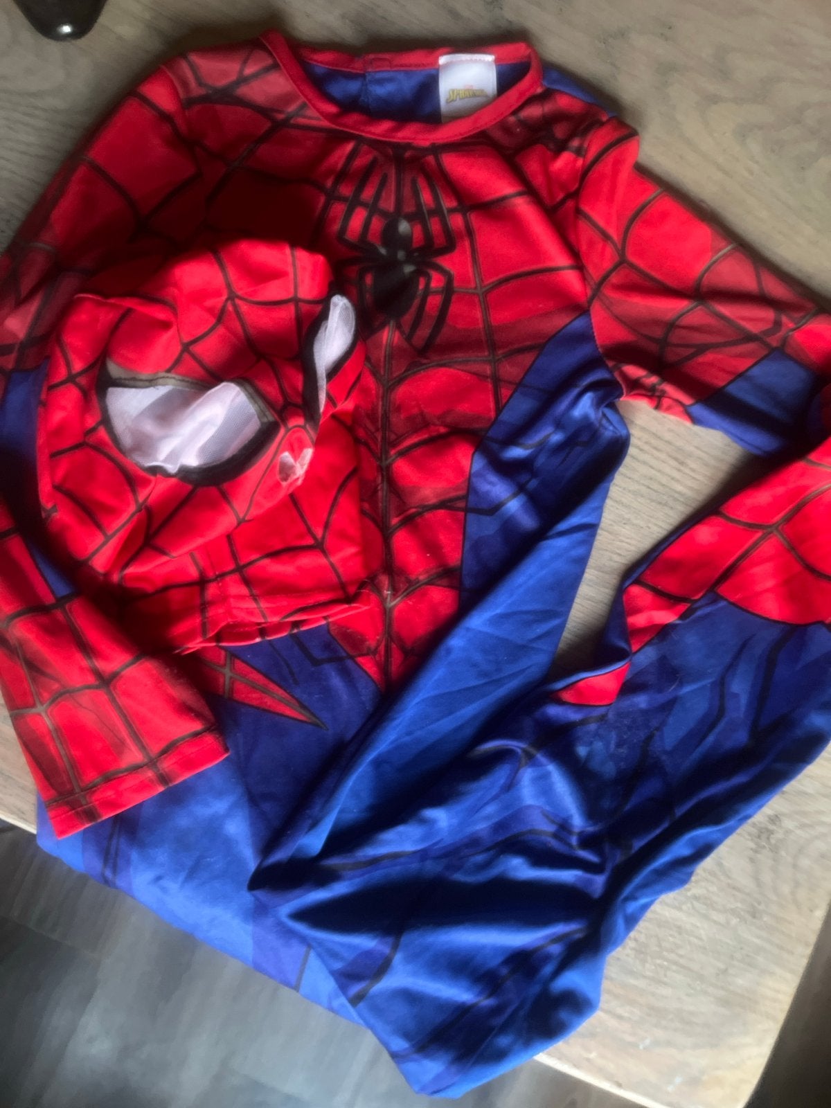 Spiderman pak maat 122/128, Ophalen of Verzenden, Gebruikt, Jongen, Overige typen