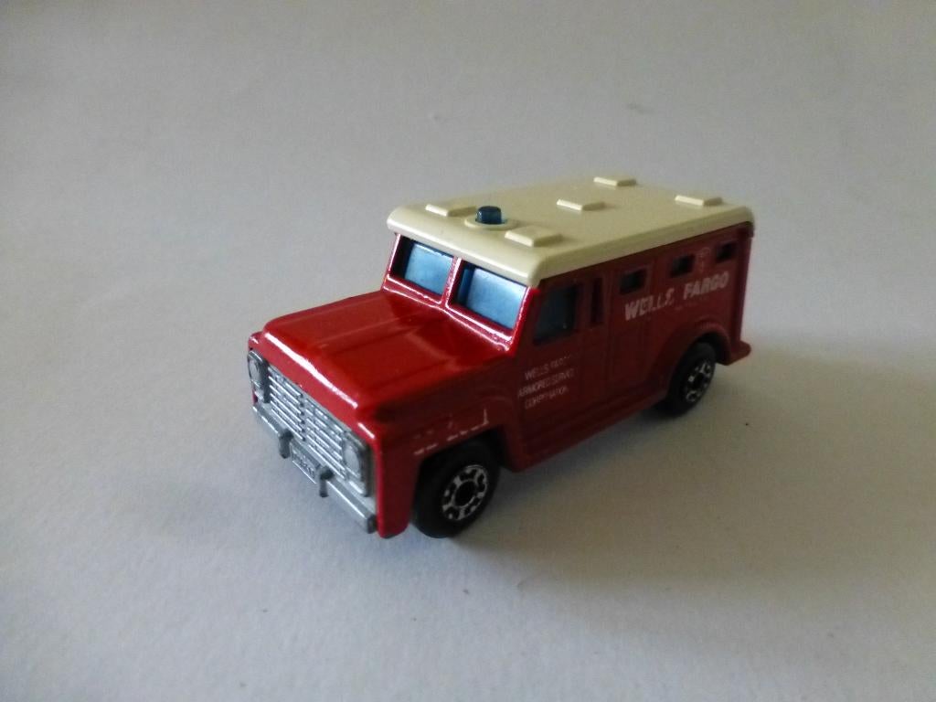 Matchbox Superfast 69 Amored Truck geldwagen, Ophalen of Verzenden, Zo goed als nieuw, Auto