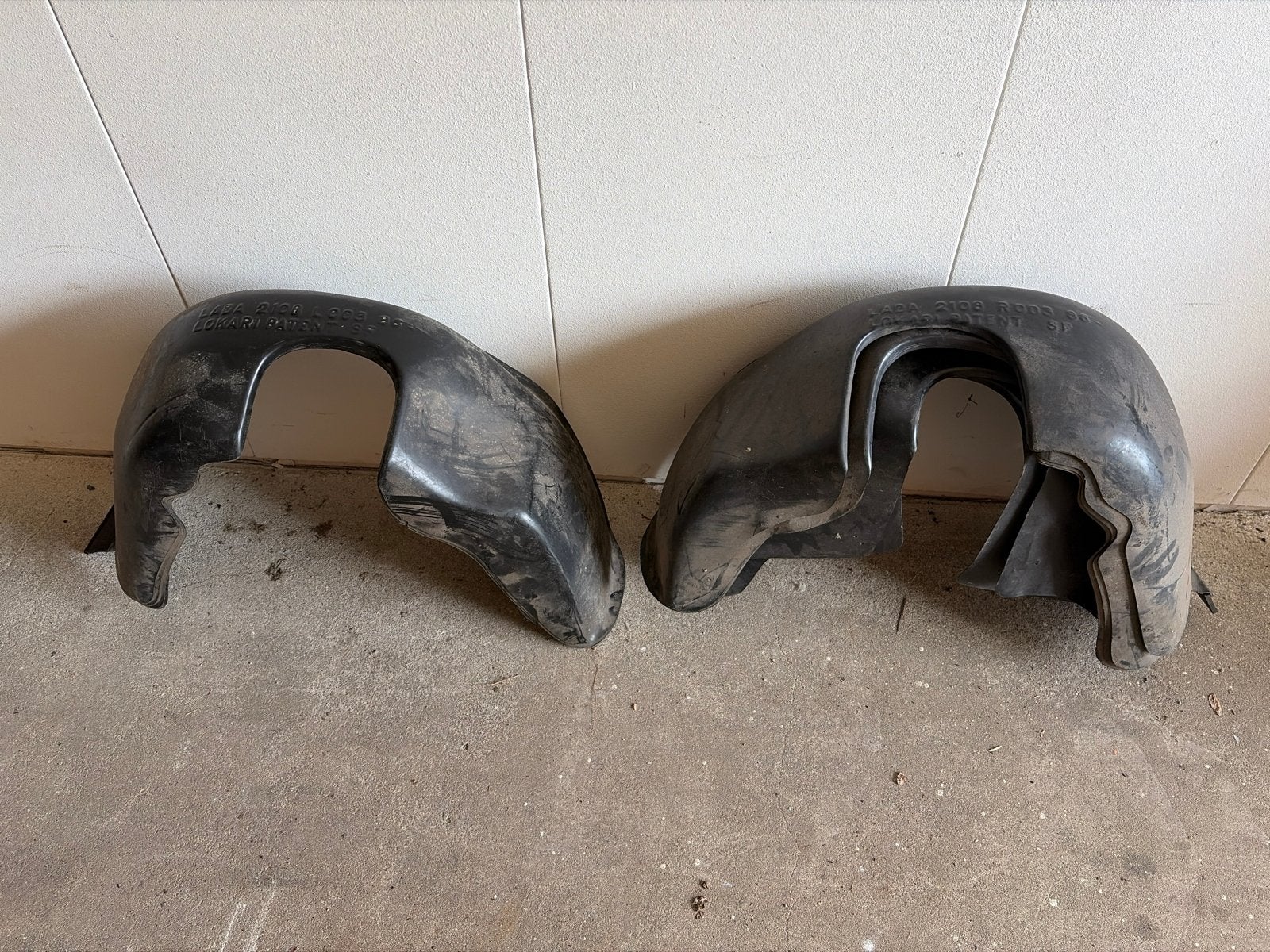 Wielkast beschermers voor Lada Samara (Lada 2108), Voor, Ophalen of Verzenden, Spatbord, Gebruikt