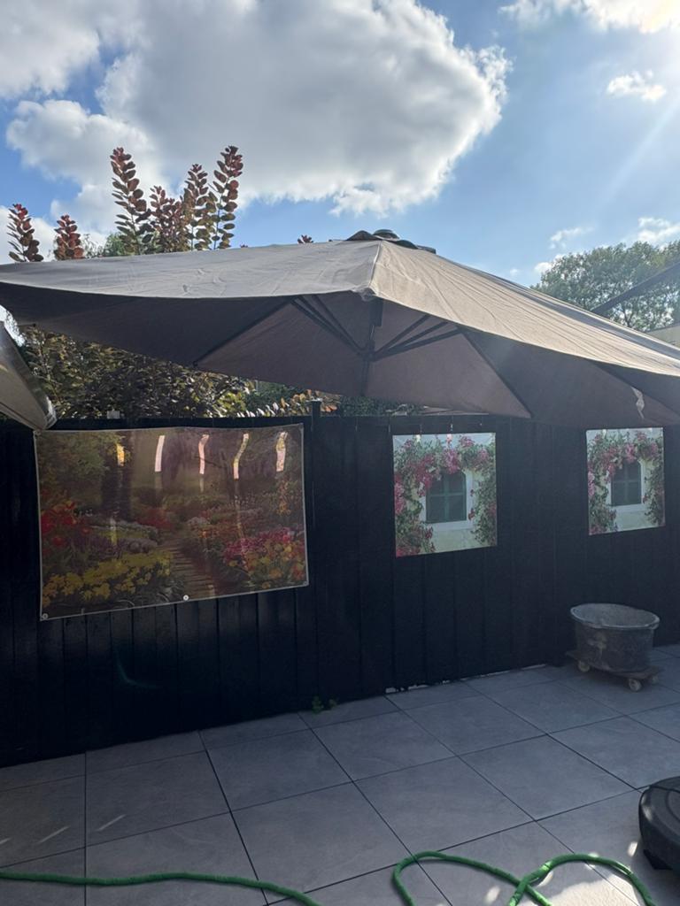 Zweefparasol, Tuin en Terras, Ophalen, Kantelbaar, Nieuw, 2 tot 3 meter