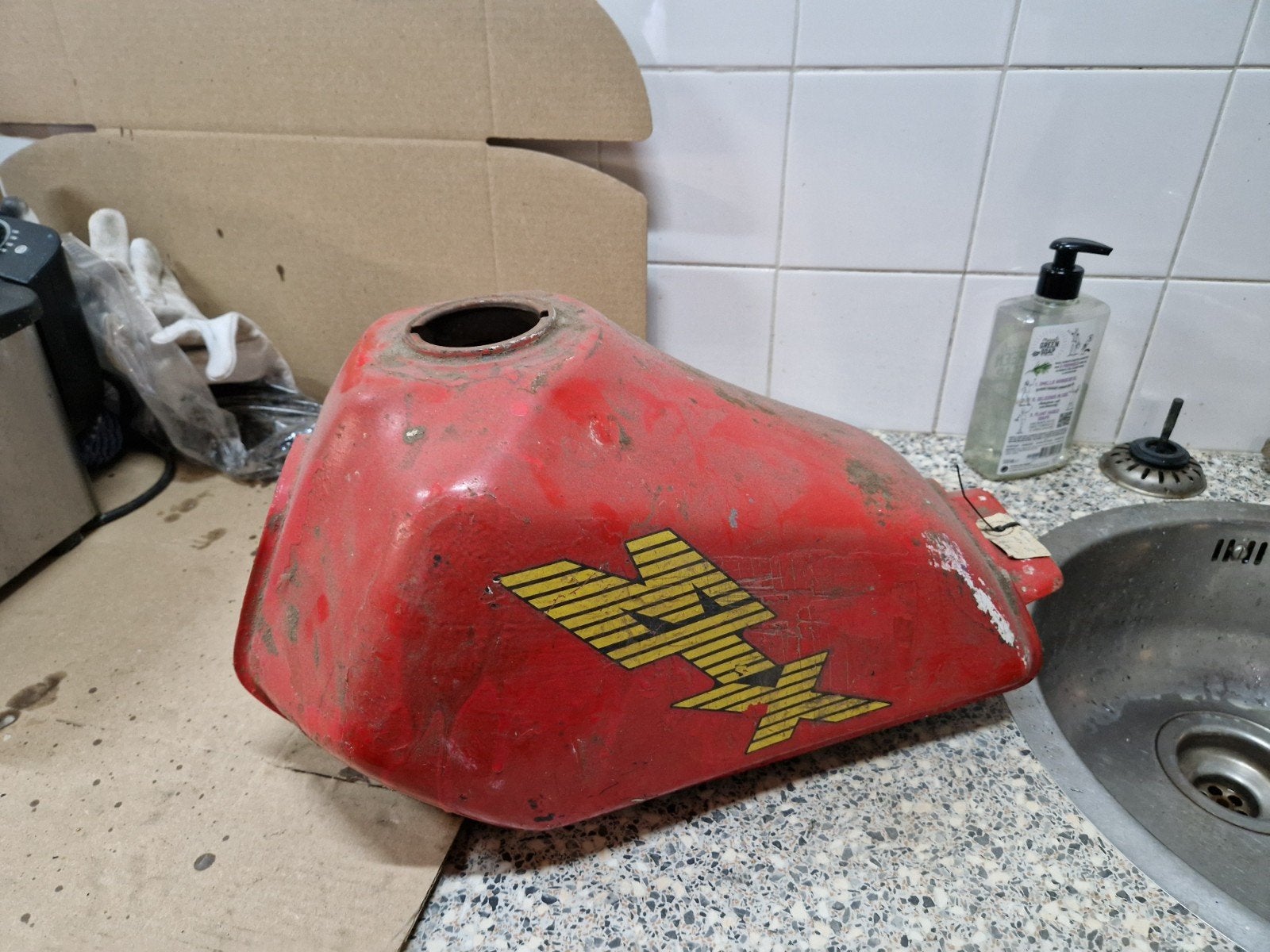 Honda MTX tank, Motoren, Onderdelen | Oldtimers, Ophalen