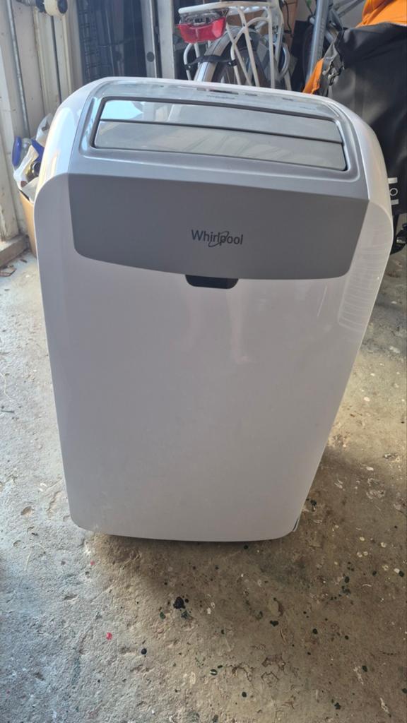 Mobiele airco whirlpool pacw29col, Witgoed en Apparatuur, Airco's, Mobiele airco, Minder dan 60 m³, 3 snelheden of meer, Afstandsbediening