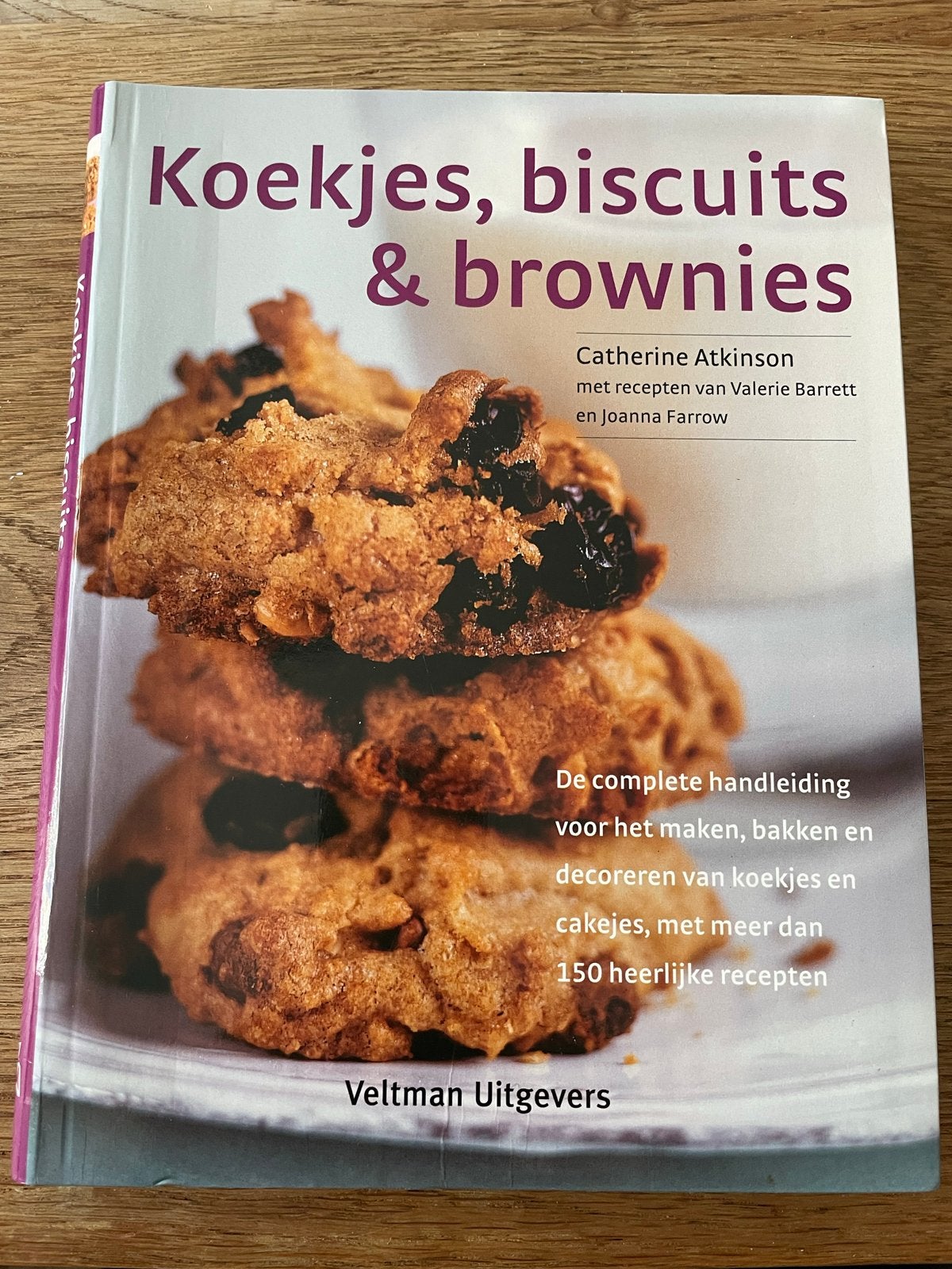 Koekjes, biscuits & brownies - Catherine Atkinson, Ophalen of Verzenden, Zo goed als nieuw, Gezond koken, Taart, Gebak en Desserts