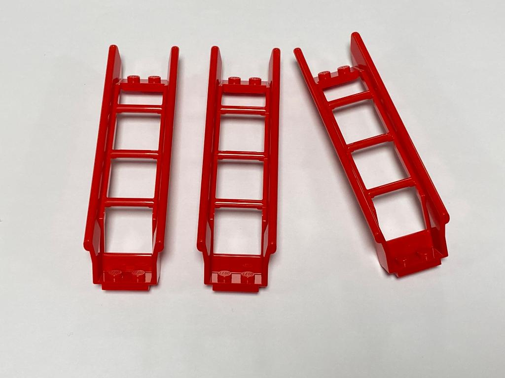 Partij 3x nieuwe Lego steile helling rails, diverse kleuren, Overige thema's, Lego, Nieuw, Ophalen of Verzenden