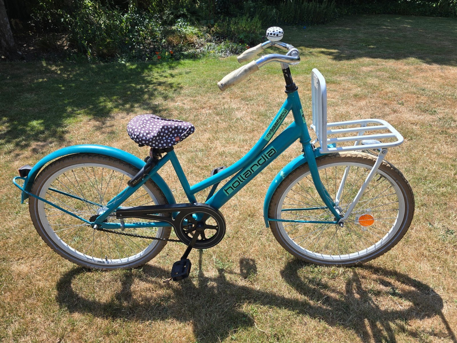 Meisjesfiets oma model, wiel 24 inch, Ophalen, Terugtraprem, Hollandia, Handrem