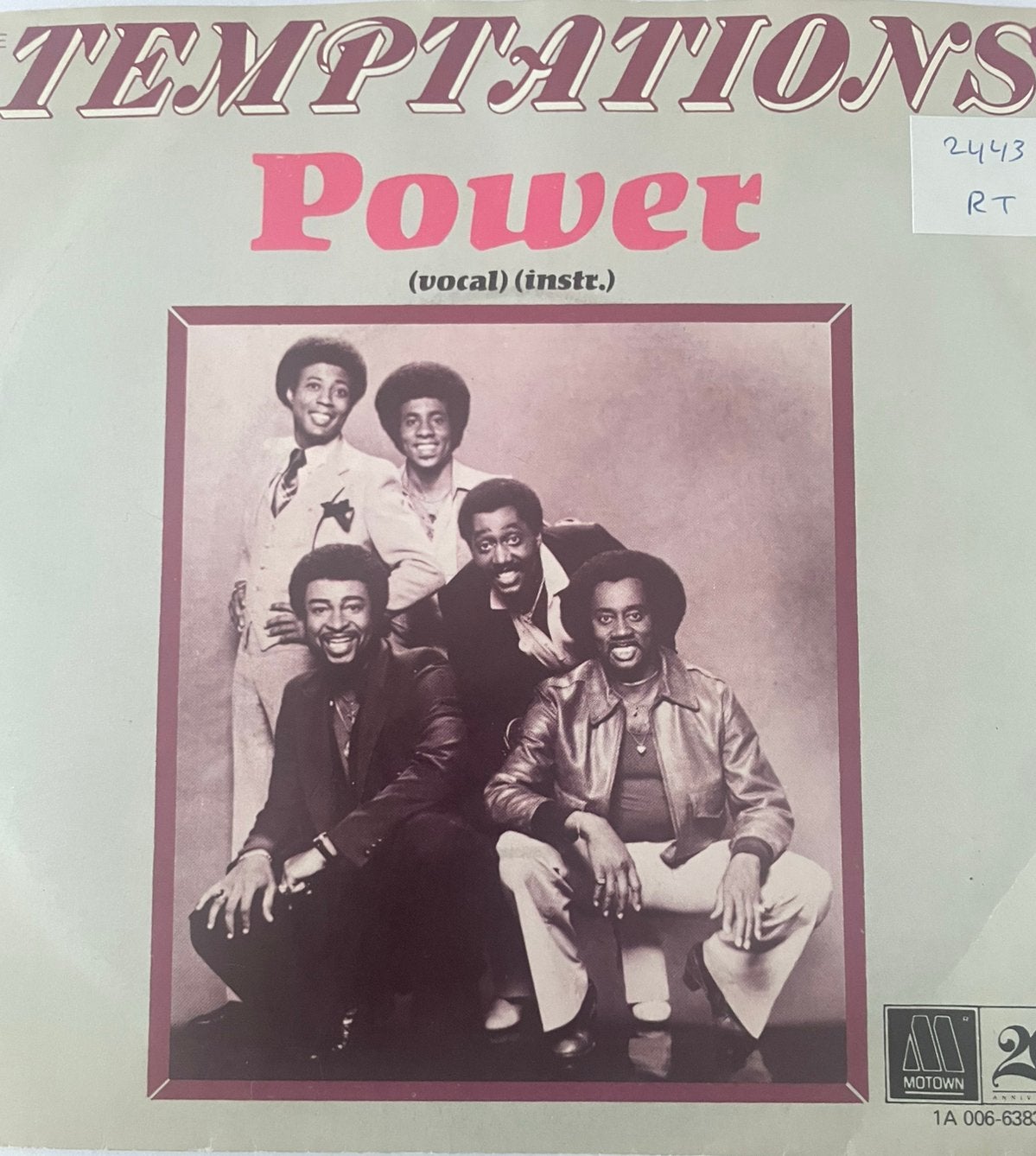 Temptations - Power, Cd's en Dvd's, Vinyl Singles, Ophalen of Verzenden, Zo goed als nieuw, Nederlandstalig