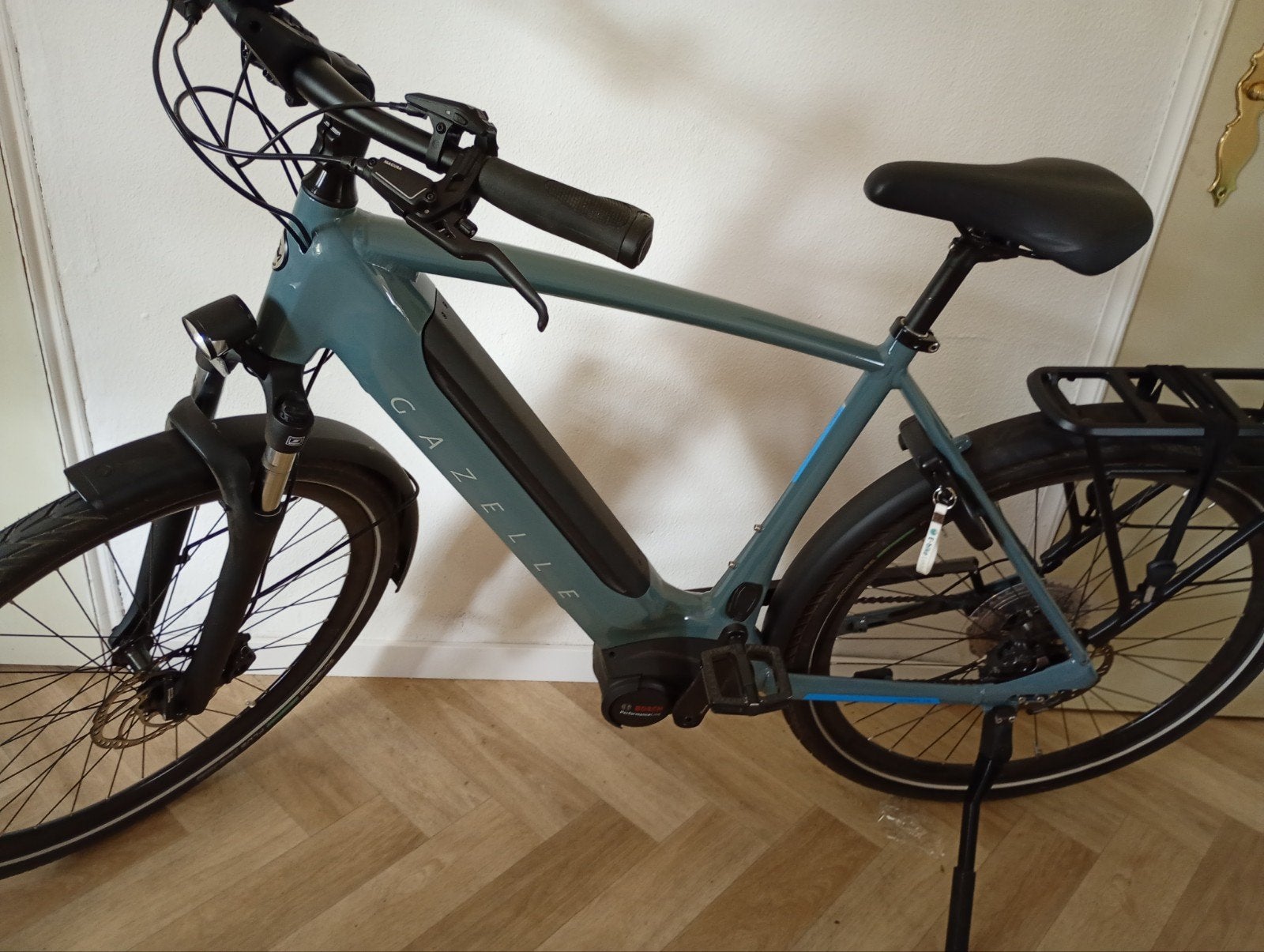 Gazelle Ultimate T10 HMB E-bike - Thunder Grey Glans, Fietsen en Brommers, Elektrische fietsen, 55 tot 59 cm, Ophalen, Zo goed als nieuw