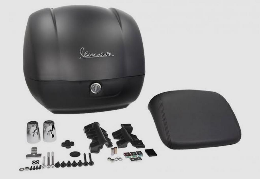 Vespa GTS 300 Topkoffer NIEUW Matzwart 36Liter Origineel, Ophalen, Nieuw