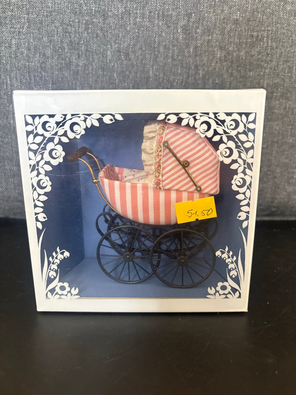 Hennig Miniatuur Kinderwagen Nr. 950 - Made in Western Germa, Ophalen of Verzenden, Zo goed als nieuw
