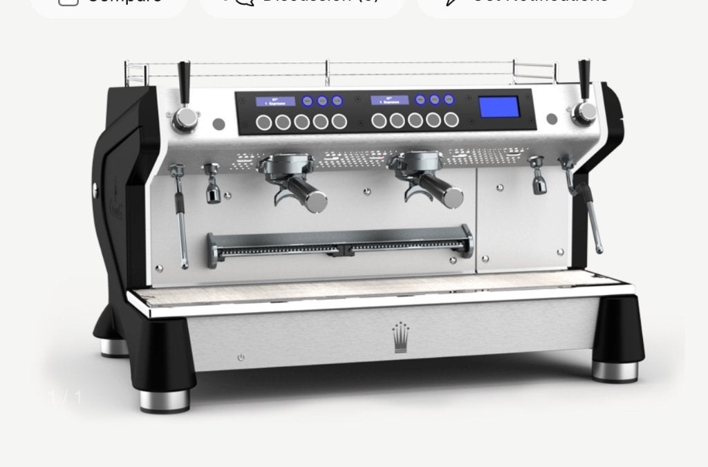 Espresso machine conto Monte Carlo 2 groep, Ophalen, Gebruikt, Koffie en Espresso