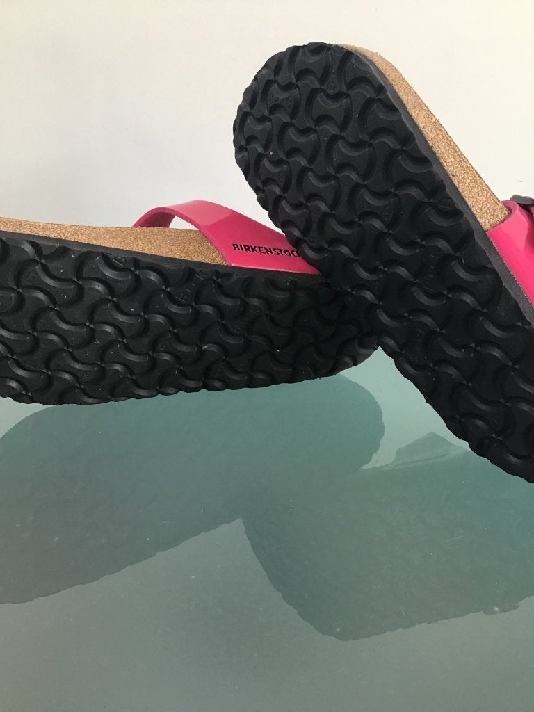 Birkenstock 37 Gizeh roze slippers | Gratis verzenden, Slippers, Verzenden, Zo goed als nieuw, Roze