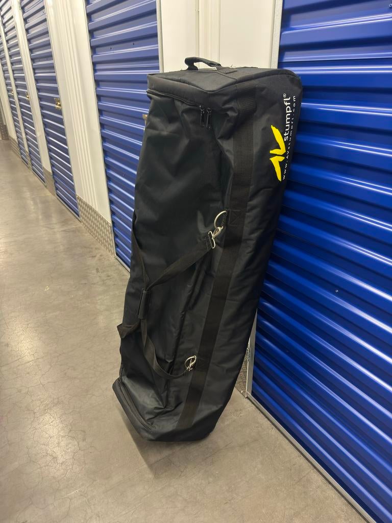 AV Stumpfl Trolley Tas Groot Zwart voor Statieven, Ophalen, Gebruikt, Overige typen, Overige merken